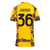 Camiseta Inter Milan Matteo Darmian #36 Tercera Equipación Replica 2024-25 para mujer mangas cortas